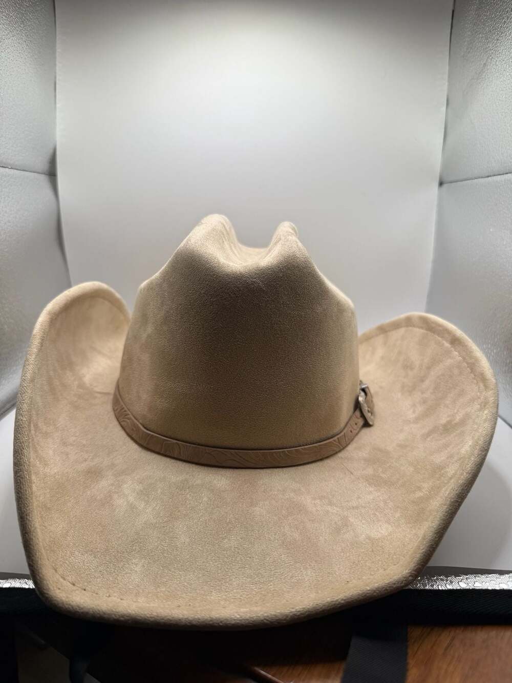 Fluffy Sense Modern Western Wear Felt Cowboy Hat